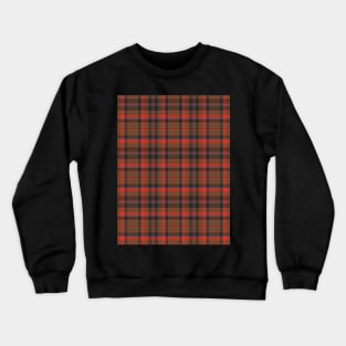 Cumming Hunting Weathered Plaid Tartan Scottish Crewneck Sweatshirt